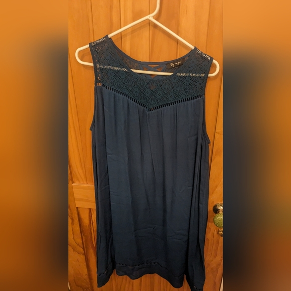 Navy Blue Dress Size XL - Picture 1 of 5